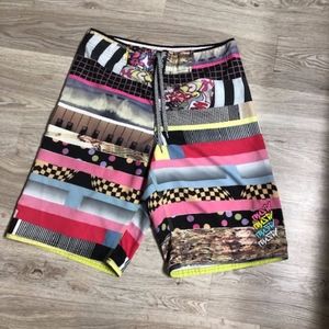 Rusty's Men's Swim Trunk Quick Dry Boardshort